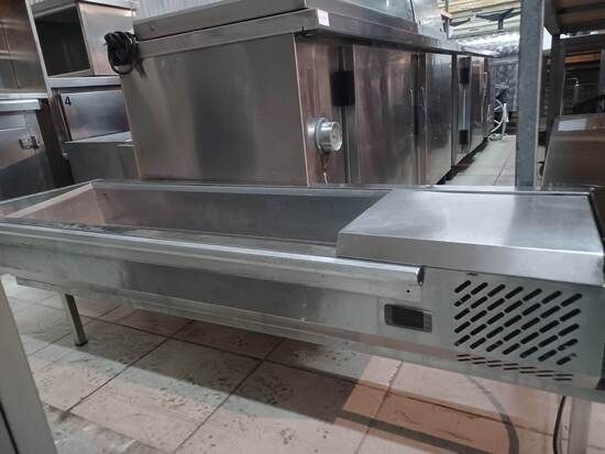 Εικόνα της Ψυγείο επίδειξης πάγκου για salad bar