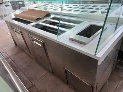 Εικόνα της Ψυγείο Πάγκος Συντήρηση Βιτρίνα Με Επένδυση Corien 320*76*127