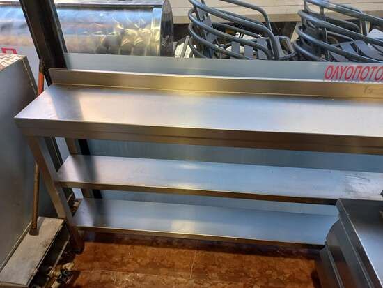 Εικόνα της Ράφι INOX 190*30*92 cm