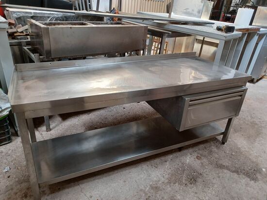 Εικόνα της Πάγκος-Τραπέζι εργασίας με 1 συρτάρι