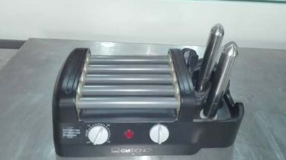 Εικόνα της Χοτ ντογκ με 5 κυλίνδρους και 2 θέσεις για ψωμάκια