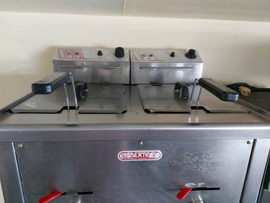 Εικόνα της Berto's Ηλεκτρική Φριτέζα Διπλή 18kW