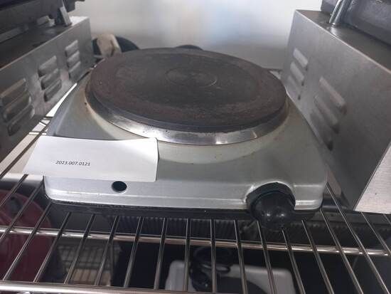 Εικόνα της Επιτραπέζια Εστία Εμαγιέ Μονή Inox