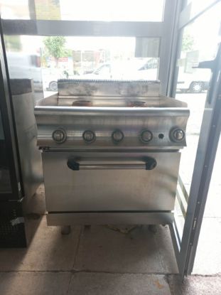 Εικόνα της Κουζίνα αερίου με 4 εστίες και φούρνο αερίου Catrine VISVARDIS